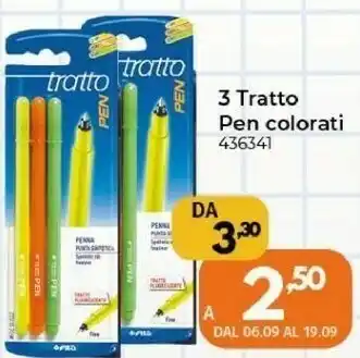 Tratto 3 Pen Colorati