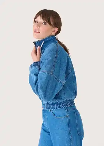 Giubbino denim gispy 100% cotone