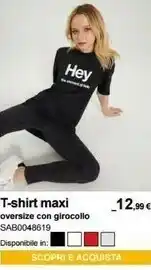 Terranova T-Shirt Maxi offerta