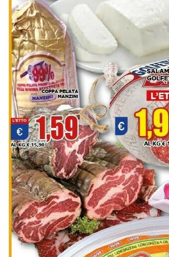 Vivo Supermercati Coppa Pelata Manzini offerta