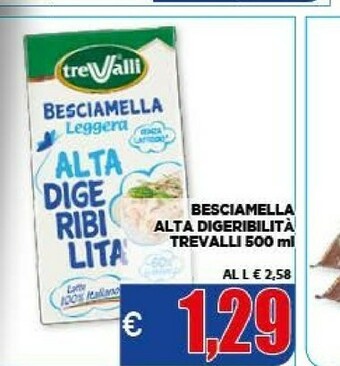 Trevalli Besciamella Alta Digeribilità