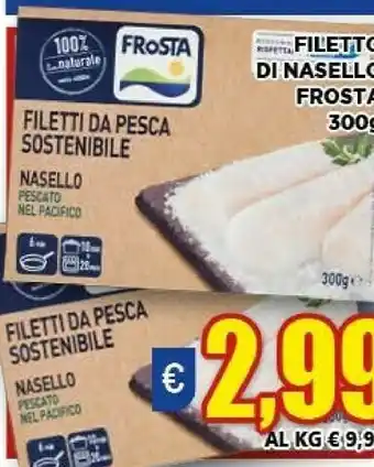 Vivo Supermercati Frosta Filetto Di Nasello offerta