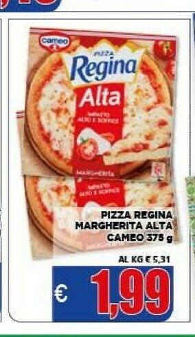 Vivo Supermercati Cameo Pizza Regina Margherita Alta offerta