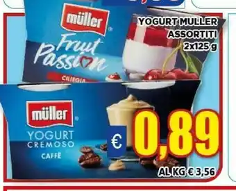 Vivo Supermercati Muller Müller - Yogurt Cremoso Caffè offerta