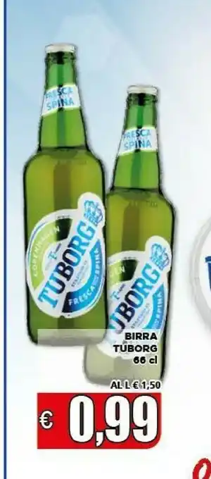 Vivo Supermercati Tuborg Birra 660 G(ml) offerta