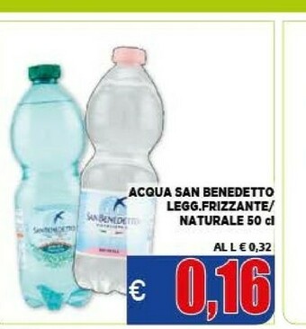 Vivo Supermercati San Benedetto Acqua offerta