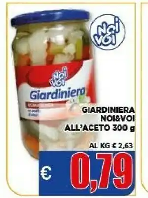 Vivo Supermercati Noi Voi Giardiniera All Aceto offerta