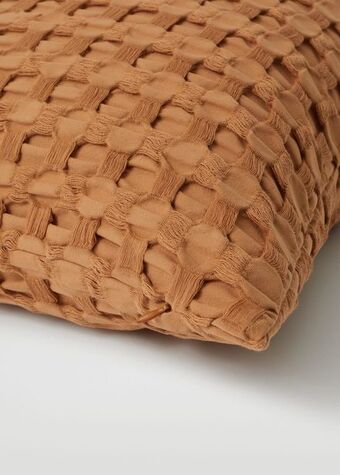 Mango Copricuscino waffle cotone offerta