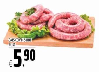 Coop Salsiccia di Suino offerta