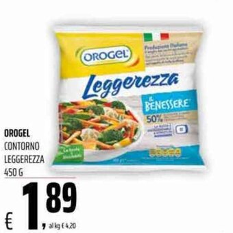 Coop Orogel Contorno Leggerezza 450 g offerta