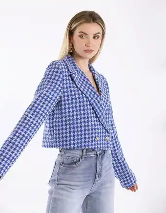 Blazer jacquard...