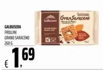 Coop Galbusera Frollini Grano Saraceno 260 g offerta