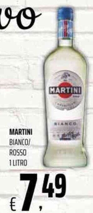 Coop Martini Bianco/Rosso 1 litro offerta