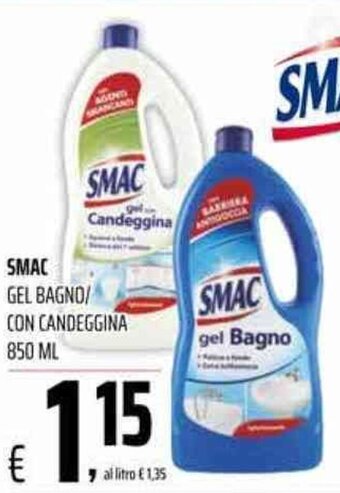 Coop Smac Gel Bagno/Con Candeggina 850 ml offerta