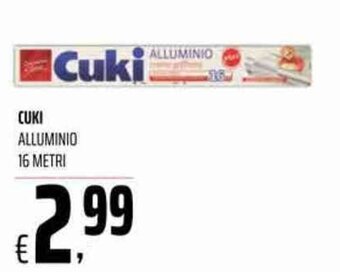 Coop Cuki Alluminio 16 Metri offerta