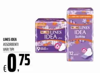 Coop Lines Idea Assorbenti vari tipi offerta