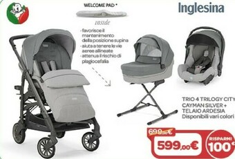 Bimbo Store Inglesina Trio 4 Trilogy City offerta