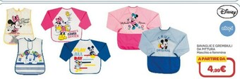 Bimbo Store Disney Bavaglie E Grembiuli Da Pittura offerta