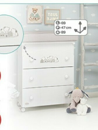 Bimbo Store Bagnetto/ Cassettiera Felicity offerta
