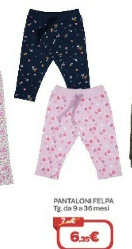 Bimbo Store Pantaloni Felpa offerta