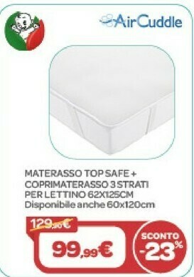 Bimbo Store Air Cuddle Materasso Top Safe offerta