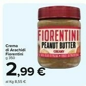 Carrefour Market Fiorentini Crema Di Arachidi offerta