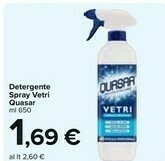 Carrefour Market Quasar Detergente Spray Vetri offerta