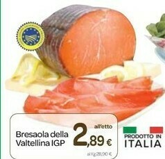 Carrefour Bresaola Della Valtellina Igp offerta
