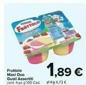 Carrefour Market Nestlè Fruttolo Maxi Duo offerta