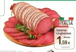 Carrefour Salame Ungherese offerta