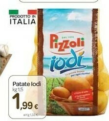 Carrefour Pizzoli Patate Iodì 1500 G(ml) offerta