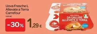 Carrefour Carrefour Uova Fresche offerta