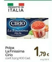 Carrefour Cirio La Finissima Polpa offerta
