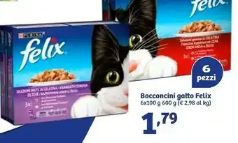 In'S Mercato Purina Bocconcini Gatto Felix offerta