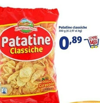 In'S Mercato Patatine Classiche offerta