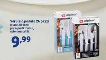 In'S Mercato Alpina Servizio Posate offerta
