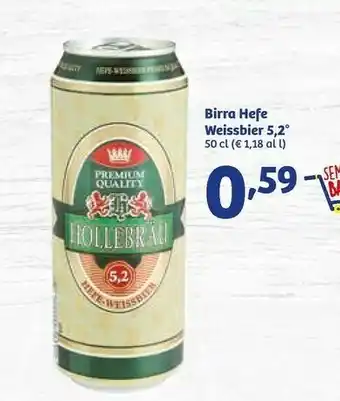 In'S Mercato Weissbier Birra 500 G(ml) offerta