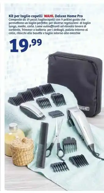 Wahl Kit Per Taglio Capelli Deluxe Home Pro