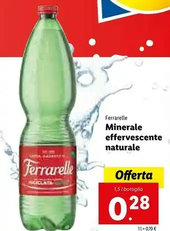 Lidl Ferrarelle Acqua offerta
