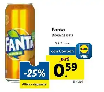Fanta Bibita Gassata Orange