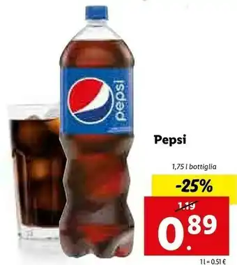 Lidl Pepsi 1750 G(ml) offerta