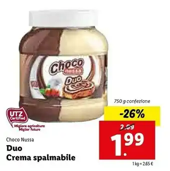 Lidl Lidl - Choco Nussa 750 G(ml) offerta