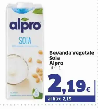 Sigma Superstore alpro Bevanda vegetale Soia 1 litri offerta