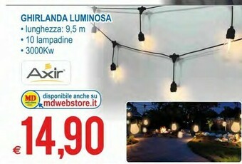 MD Discount Axir Gjirlanda Luminosa offerta