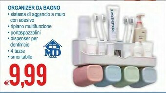 MD Discount Organizer Da Bagno offerta
