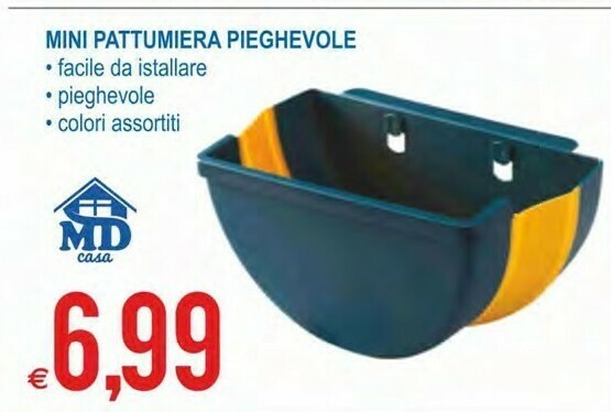 Md Casa Mini Pattumiera Pieghevole offerta di MD Discount