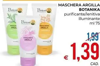 MD Discount Botanika Maschera Argilla Purificante 75ml offerta