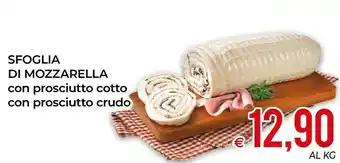 MD Discount Sfoglia Di Mozzarella Con Prosciutto Cotto offerta