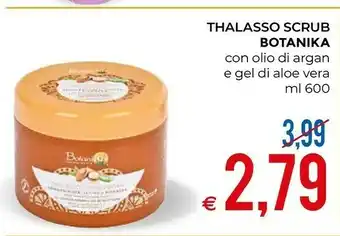 MD Discount Botanika Thalasso Scrub Con Olio Di Argan E Gel Di Aloe Vera 600 Ml offerta