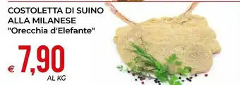 MD Discount Costoletta Di Suino Alla Milanese Orecchia D'Elefante offerta